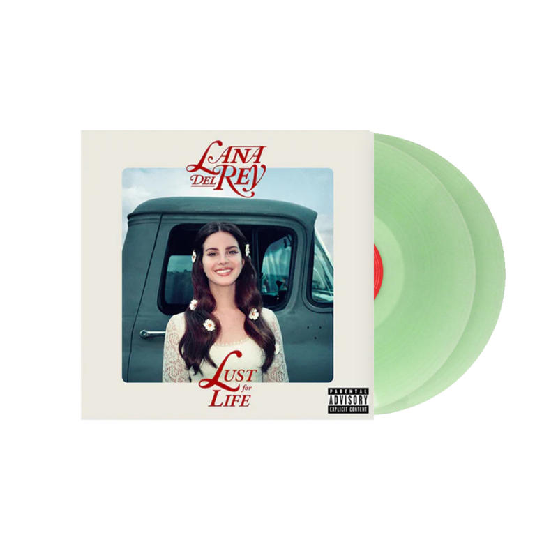 Lust For Life by Lana Del Rey - Exclusive Limited Coke Bottle Clear 2LP - shop now at Lana del Rey store