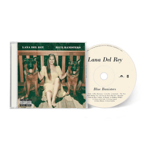BLUE BANISTERS by Lana Del Rey - EXCLUSIVE CD 1 - shop now at Lana del Rey store