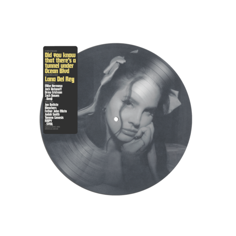 Did you know that there's a tunnel under ocean blvd by Lana Del Rey - Exclusive Picture Disc Vinyl - shop now at Lana del Rey store