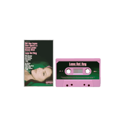 Did you know that there's a tunnel under Ocean Blvd by Lana Del Rey - ALT COVER CASSETTE 4 - shop now at Lana del Rey store