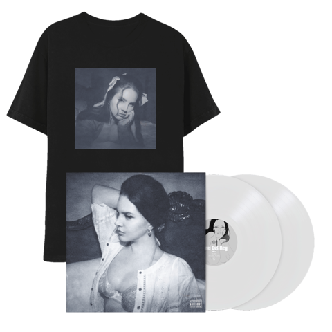 Did you know that there's a tunnel under Ocean Blvd by Lana Del Rey - Exclusive 2LP White + Album T-Shirt Black - shop now at Lana del Rey store