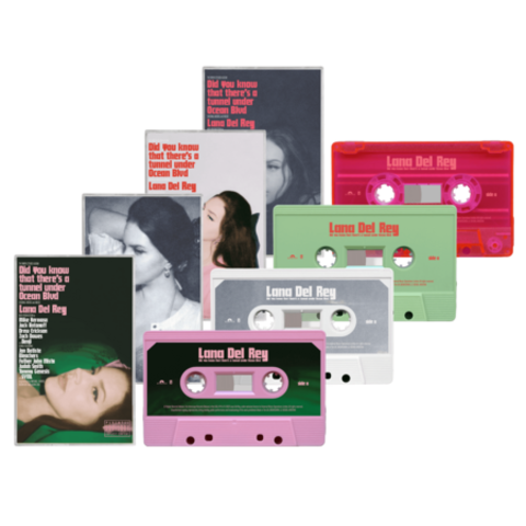 Did you know that there's a tunnel under Ocean Blvd by Lana Del Rey - Exclusive Cassette Bundle - shop now at Lana del Rey store